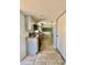 Updated kitchen with grey cabinets, wooden countertops, and stainless steel appliances at 3465 Peacock Ln, Mulberry, FL 33860