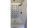 Stunning shower with starburst tile and black hardware at 3465 Peacock Ln, Mulberry, FL 33860