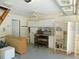 Garage equipped with storage and workspace, offering practical functionality for projects and organization at 1184 Athlone Way, Ormond Beach, FL 32174