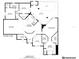 A detailed floor plan layout showing room dimensions, closets, and overall home design at 5446 Highlands Vista Cir, Lakeland, FL 33812