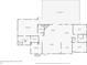 Detailed floor plan showcasing the layout of the home with clearly marked rooms and dimensions at 25601 Hutcheson Ln, Sorrento, FL 32776