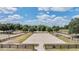 Horse riding arena with gazebo, fencing and trees at 25601 Hutcheson Ln, Sorrento, FL 32776