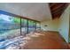 Screened-in patio at 4621 Queens Point Drive, Lakeland, FL 33813