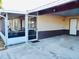 A spacious covered porch offers an inviting space for relaxation and enjoying the outdoors at 4746 Wales St, Lake Wales, FL 33859