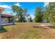 Backyard with generous space, privacy fencing, and mature shade trees at 12164 Se 85Th Ct, Belleview, FL 34420
