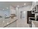 Modern kitchen featuring stainless steel appliances and granite countertops at 5419 Knights Landing Dr, Lakeland, FL 33810