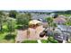 Aerial view of the playground featuring a sun shade at 634 Canna Dr, Davenport, FL 33897