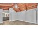 Bright bedroom with vaulted wood ceilings, ceiling fan and wood-look flooring at 130 Stag Ridge Ct, Longwood, FL 32779