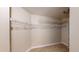 Spacious walk-in closet featuring ample shelving and organization options at 2305 Edgewater Dr # 1606, Orlando, FL 32804
