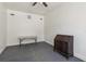A bedroom featuring a ceiling fan, wood furniture and white walls ready to be customized at 4012 Shorecrest Dr, Orlando, FL 32804