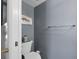 Toilet area with decor featuring an ocean theme at 1352 Charlotte St, Altamonte Springs, FL 32701