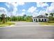 Community building exterior with ample parking and well-maintained landscaping on a beautiful day at 3273 Vesara Dr, Davenport, FL 33837