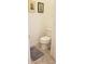 A toilet in bathroom featuring framed pictures on the wall at 753 Grand Hilltop Dr, Apopka, FL 32703