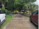 A view of the back of the property from the driveway at 730 Citrus St, Orlando, FL 32805