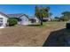 Spacious backyard features a screened lanai, perfect for outdoor relaxation and entertainment at 6229 Raven Run, Lakeland, FL 33809
