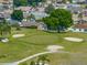 Scenic view of a golf course with a lush green landscape and trees at 6229 Raven Run, Lakeland, FL 33809