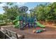 Playground featuring two slides, climbing structure, and benches in a Gathering-friendly park at 917 Keep Way Loop, Oviedo, FL 32765