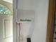 Rain Bird sprinkler system control box mounted on the wall for managing lawn irrigation efficiently at 1275 Man O War Dr, Deland, FL 32724