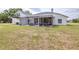 Screened in patio with outdoor furniture perfect for entertaining in the backyard at 24025 Ranch Rd, Astatula, FL 34705