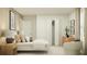 Inviting bedroom with a comfortable bed, closet, and warm natural light at 1918 Sarah Ln, Winter Haven, FL 33884