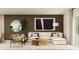 Cozy living room with comfortable seating, stylish decor, and ample natural light at 1918 Sarah Ln, Winter Haven, FL 33884