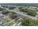 A birds eye view of the neighborhood and surrounding area with the homes neatly spaced out at 6873 Sw 131St Pl, Ocala, FL 34473