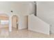 Spacious living room with tile floors, high ceilings and natural light at 2433 Huron Cir, Kissimmee, FL 34746