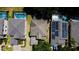 Overhead aerial view of the rooftops of a community showcasing a variety of roof types at 1142 Mariner Cay Dr, Haines City, FL 33844