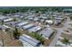 Aerial view of community featuring cozy homes, and well-maintained streets at 3043 Sego Ln, Lakeland, FL 33801