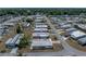 An aerial view of the community showcasing the property and surrounding area at 3043 Sego Ln, Lakeland, FL 33801