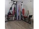 Fitness center featuring a multi-station Weider Pro weight machine at 7040 Tamarind Dr, Lake Wales, FL 33898