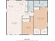 Detailed floor plan showcasing the layout of the home with dimensions for each room at 7040 Tamarind Dr, Lake Wales, FL 33898