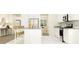 Bright, modern kitchen with white cabinets, stainless appliances, and an eat-in island at 1283 Dora Parc Ln, Mount Dora, FL 32757