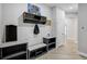 Inviting entryway with built-in storage, a bench, and hooks for organization, offering style and practicality at 655 Whisper Woods Dr, Lakeland, FL 33813