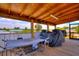Screened-in porch featuring a hammock and view of the water at 1395 S Lake Reedy Blvd, Frostproof, FL 33843
