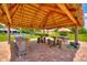 Enjoy outdoor living with a tiki hut, bar area, and plenty of seating at 1395 S Lake Reedy Blvd, Frostproof, FL 33843