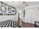 Bedroom showcasing racing decor and direct access to the hallway at 547 Windsor Pl, Davenport, FL 33896