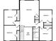 Second floor layout featuring four bedrooms, a game room, and a bathroom at 3339 Chinotto Dr, Lake Alfred, FL 33850