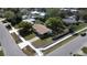 Elevated view of home highlighting its neighborhood setting, mature trees, and convenient corner lot location at 2920 Sanka Dr, Orlando, FL 32826