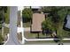 Bird's-eye view of a home featuring a tidy yard, a fenced backyard, and proximity to neighborhood streets at 2920 Sanka Dr, Orlando, FL 32826