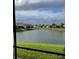 Scenic view of the calm water behind the house at 1415 Colonial Ct, Winter Haven, FL 33884