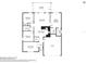 Detailed floor plan showcasing the layout of the house, including room dimensions and connections at 30653 Pga Dr, Sorrento, FL 32776