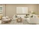 Warm and inviting living room featuring comfortable seating, a stylish rug, and lots of natural light at 703 Peroni Ave, Debary, FL 32713