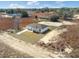 Aerial view of new home with long driveway and expansive lot at 2746 Sw 147Th Ct, Ocala, FL 34481