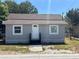 Charming single-story home with a gray exterior, white trim, and a well-maintained front yard at 400 Sw 1St Ave, Mulberry, FL 33860