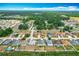 Community aerial view showcases lush landscaping and harmonious streetscapes at 1639 Saddlehorn Dr, Lakeland, FL 33810