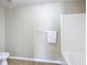 Bathroom featuring a bathtub and towel rack at 1639 Saddlehorn Dr, Lakeland, FL 33810