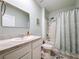 Bright bathroom featuring shower and tub combo at 3205 Royal Tern Dr, Winter Haven, FL 33881
