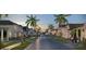 Charming street view showcases beautiful homes, palm trees, and friendly neighborhood atmosphere at 23 Marden Dr # 51, Ormond Beach, FL 32176