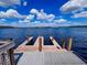 Well-maintained dock extends into tranquil lake, perfect for swimming and boating at 13415 Blue Heron Beach Dr # 1006, Orlando, FL 32821